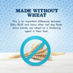 Blue Buffalo Baby Blue Healthy Growth Formula Natural Chicken & Vegetable Recipe Puppy Wet Food, 3.5-oz Cups, Case Of 12 -Cozy Paws 502182 PT7. AC SS1800 V1647636697