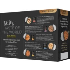 Tiki Dog Taste Of World Variety Pack Grain-Free Chunks In Gravy Canned Dog Food, 12-oz, Case Of 8 -Cozy Paws 505170 PT1. AC SS1800 V1648579612