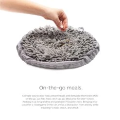 Pet Parents Forager Snuffle Mat & Slow Feeder Dog Bowl -Cozy Paws 505542 PT4. AC SS1800 V1696255488