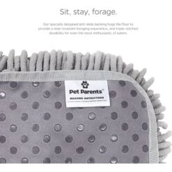 Pet Parents Forager Slow Feeder Cat & Dog Snuffle Mat & Feeding Mat -Cozy Paws 505602 PT7. AC SS1800 V1696009033