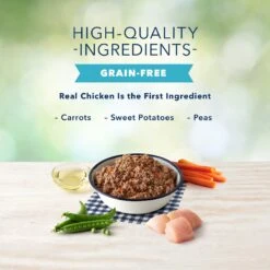 Blue Buffalo Freedom Puppy Chicken Recipe Grain-Free Canned Dog Food -Cozy Paws 50831 PT3. AC SS1800 V1585082496
