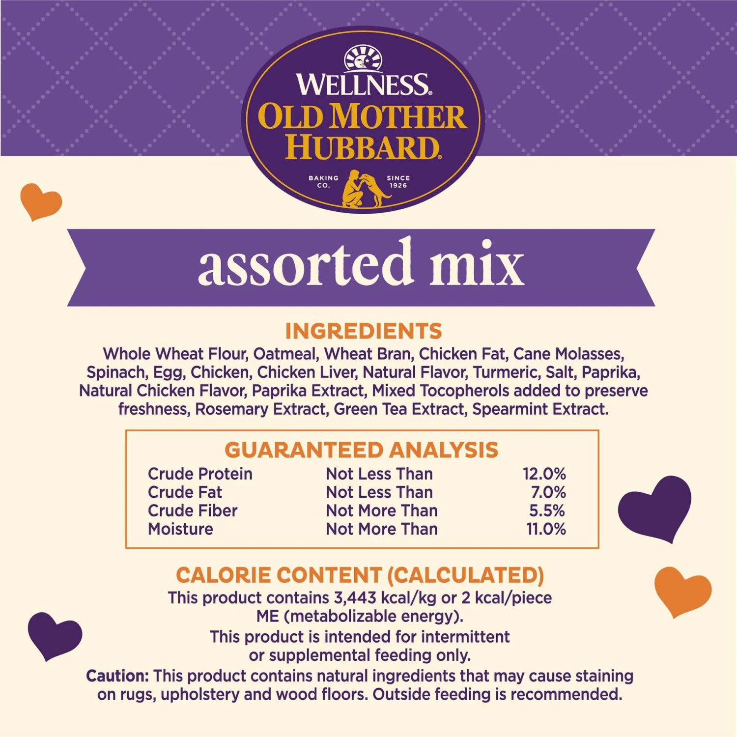 Old Mother Hubbard By Wellness Training Bitz Assorted Mix Natural Oven-Baked Biscuits Dog Treats 7 Old Mother Hubbard By Wellness Training Bitz Assorted Mix Natural Oven-Baked Biscuits Dog Treats - Image 5