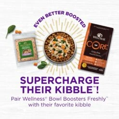 Wellness Bowl Boosters Freshly Frozen Fresh Chicken & Butternut Squash Dog Food -Cozy Paws 511846 PT4. AC SS1800 V1660707621