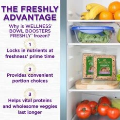 Wellness Bowl Boosters Freshly Frozen Fresh Chicken & Butternut Squash Dog Food -Cozy Paws 511846 PT6. AC SS1800 V1660707626