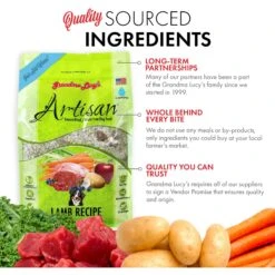 Grandma Lucy's Artisan Lamb Grain-Free Freeze-Dried Dog Food 14 Grandma Lucy's Artisan Lamb Grain-Free Freeze-Dried Dog Food -Cozy Paws 51343 PT3. AC SS1800 V1676646814