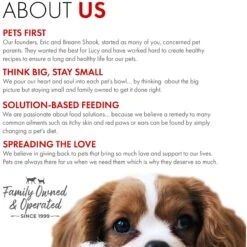 Grandma Lucy's Artisan Pork Grain-Free Freeze-Dried Dog Food -Cozy Paws 51344 PT8. AC SS1800 V1676646814