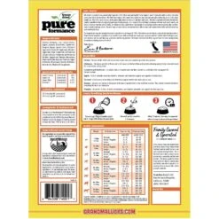Grandma Lucy's Pureformance Chicken Grain-Free Freeze-Dried Dog Food -Cozy Paws 51353 PT1. AC SS1800 V1676648113