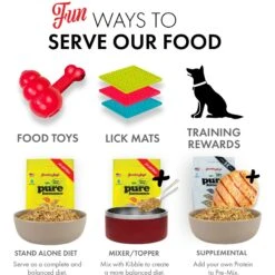 Grandma Lucy's Pureformance Chicken Grain-Free Freeze-Dried Dog Food -Cozy Paws 51353 PT5. AC SS1800 V1676647187
