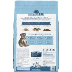 Blue Buffalo Baby Blue Healthy Growth Formula Natural Chicken & Brown Rice Recipe Puppy Dry Food & Blue Buffalo Baby Blue Healthy Growth Formula Natural Chicken & Vegetable Recipe Puppy Wet Food, 12.5-oz Cans, Case Of 12 -Cozy Paws 514998 PT2. AC SS1800 V1649356344