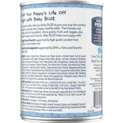 Blue Buffalo Baby Blue Healthy Growth Formula Natural Chicken & Brown Rice Recipe Puppy Dry Food & Blue Buffalo Baby Blue Healthy Growth Formula Natural Chicken & Vegetable Recipe Puppy Wet Food, 12.5-oz Cans, Case Of 12 -Cozy Paws 514998 PT6. AC SS1800 V1649354646