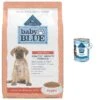 Blue Buffalo Baby Blue Large Breed Healthy Growth Formula Natural Chicken & Brown Rice Recipe Puppy Dry Food, 24-lb Bag & Blue Buffalo Baby Blue Healthy Growth Formula Natural Chicken & Vegetable Recipe Puppy Wet Food, 12.5-oz Cans, Case Of 12 -Cozy Paws 515022 MAIN. AC SS1800 V1649357534