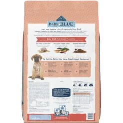 Blue Buffalo Baby Blue Large Breed Healthy Growth Formula Natural Chicken & Brown Rice Recipe Puppy Dry Food, 24-lb Bag & Blue Buffalo Baby Blue Healthy Growth Formula Natural Chicken & Vegetable Recipe Puppy Wet Food, 12.5-oz Cans, Case Of 12 -Cozy Paws 515022 PT2. AC SS1800 V1649340445