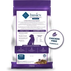 Blue Buffalo Basics Skin & Stomach Care Turkey & Potato Recipe Senior Dry Dog Food -Cozy Paws 51892 PT1. AC SS1800 V1646273784