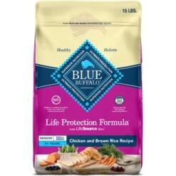 Blue Buffalo Life Protection Formula Small Breed Senior Chicken & Brown Rice Recipe Dry Dog Food