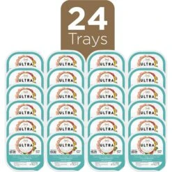 Nutro Ultra Grain-Free Trio Protein Chicken, Lamb & Whitefish Pate With Superfoods Senior Wet Dog Food Trays -Cozy Paws 52141 PT3. AC SS1800 V1617059518