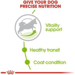Royal Canin Size Health Nutrition X-Small Adult 8+ Dry Dog Food -Cozy Paws 52396 PT4. AC SS1800 V1697213803