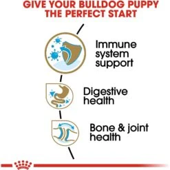 Royal Canin Breed Health Nutrition Bulldog Puppy Dry Dog Food -Cozy Paws 52515 PT4. AC SS1800 V1697213712