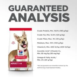 Hill's Science Diet Adult Lamb Meal & Brown Rice Recipe Dry Dog Food -Cozy Paws 52687 PT8. AC SS1800 V1598154064