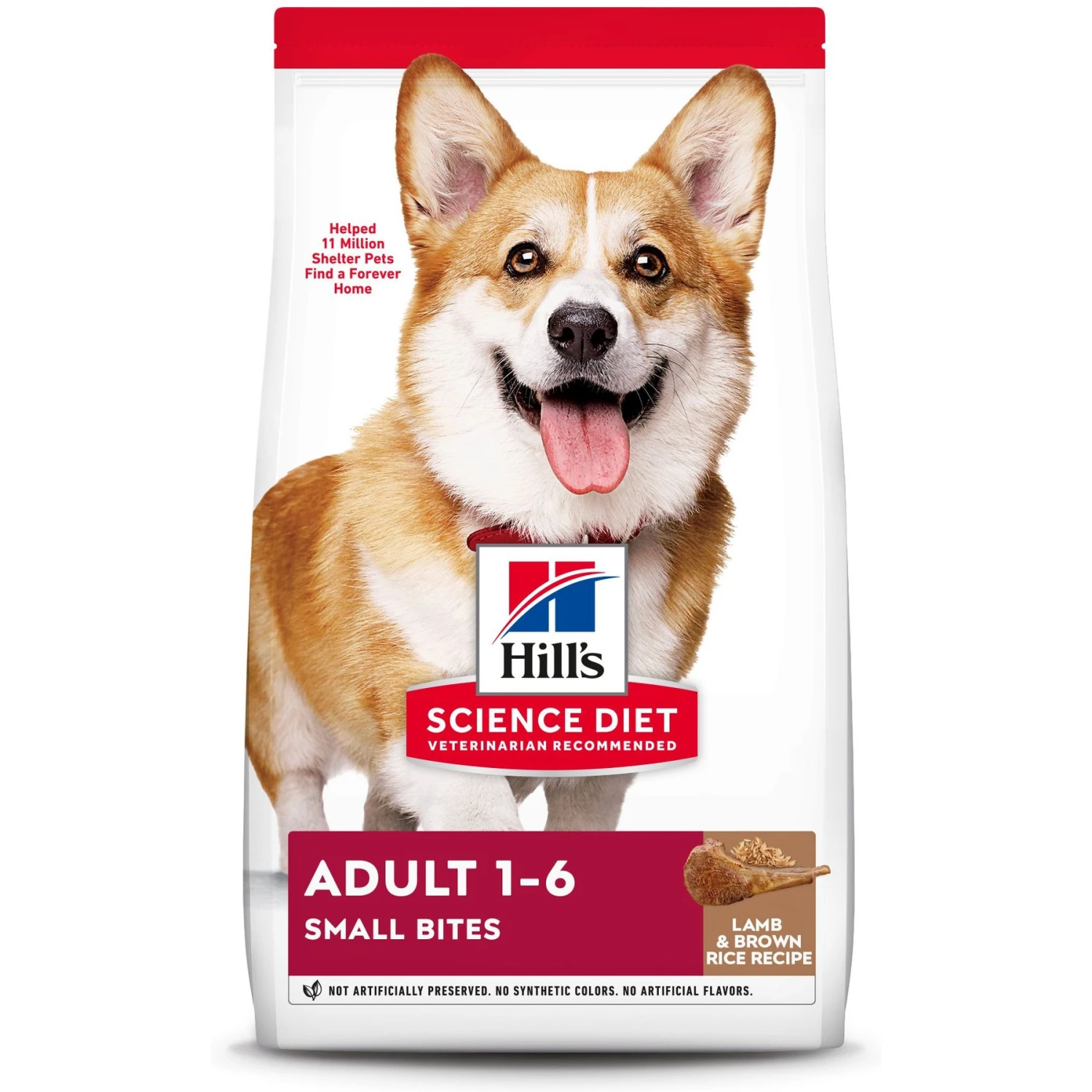 Hill's Science Diet Adult Small Bites Lamb Meal & Brown Rice Recipe Dry Dog Food 3 Hill's Science Diet Adult Small Bites Lamb Meal & Brown Rice Recipe Dry Dog Food