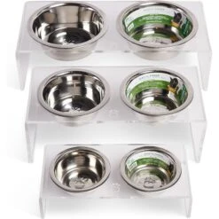 GF Pet Acrylic Cat & Dog Feeder -Cozy Paws 531702 PT1. AC SS1800 V1657658627