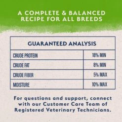 Natural Balance Limited Ingredient Vegetarian Recipe Dry Dog Food -Cozy Paws 537302 PT6. AC SS1800 V1652772995