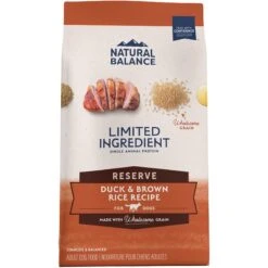 Natural Balance Limited Ingredient Reserve Duck & Brown Rice Recipe Dry Dog Food
