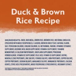 Natural Balance Limited Ingredient Reserve Duck & Brown Rice Recipe Dry Dog Food -Cozy Paws 537310 PT4. AC SS1800 V1652774489