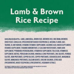 Natural Balance Limited Ingredient Lamb & Brown Rice Recipe Dry Dog Food -Cozy Paws 537326 PT4. AC SS1800 V1652741502