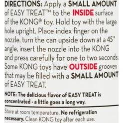 KONG Stuff'N Easy Treat Peanut Butter Recipe -Cozy Paws 53866 PT4. AC SS1800 V1484581174