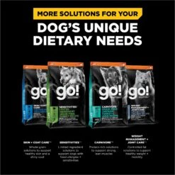 Go! Solutions Digestion + Gut Health Salmon Recipe With Ancient Grains For Dogs -Cozy Paws 539534 PT5. AC SS1800 V1662062482