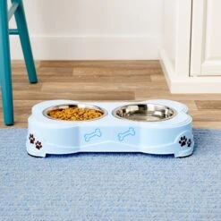 Loving Pets Dolce Double Diner Pet Dish, Murano -Cozy Paws 54522 PT6. AC SS1800 V1515085420