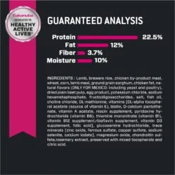 Eukanuba Adult Large Breed Lamb 1st Ingredient Dry Dog Food -Cozy Paws 552366 PT5. AC SS1800 V1677171351