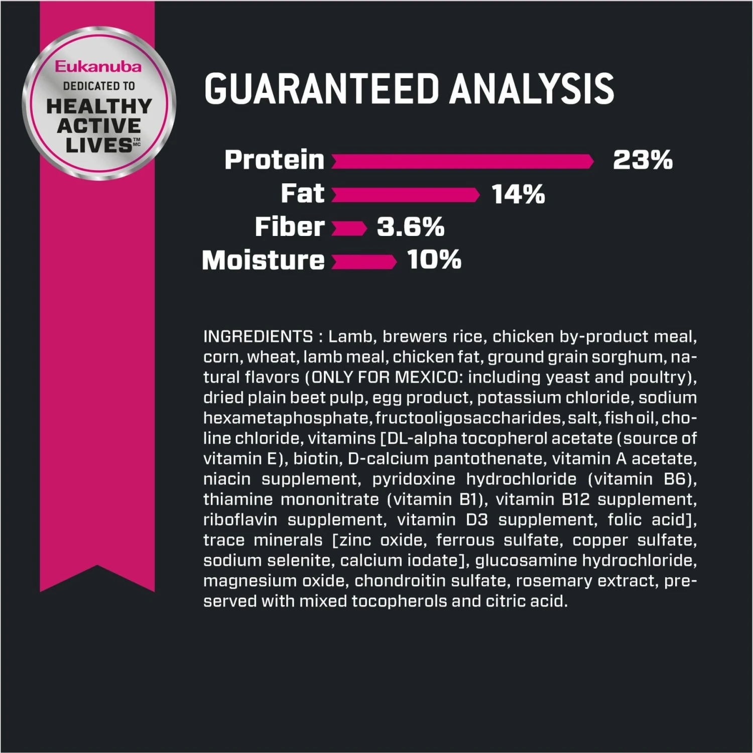 Eukanuba Adult Lamb 1st Ingredient Dry Dog Food 8 Eukanuba Adult Lamb 1st Ingredient Dry Dog Food - Image 6