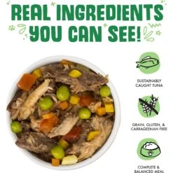 Weruva Cirque De La Mer With Tuna & Veggies In Pumpkin Soup Grain-Free Canned Dog Food -Cozy Paws 55584 PT2. AC SS1800 V1641838332