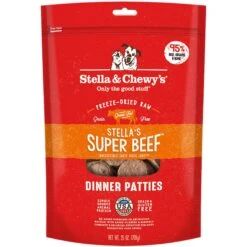 Stella & Chewy's Stella's Super Beef Dinner Patties Freeze-Dried Raw Dog Food & Stella & Chewy's Duck Duck Goose Dinner Patties Freeze-Dried Raw Dog Food -Cozy Paws 567214 PT1. AC SS1800 V1657659923