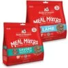 Stella & Chewy's Savory Salmon & Cod Meal Mixers Freeze-Dried Raw Dog Food Topper & Stella & Chewy's Dandy Lamb Meal Mixers Freeze-Dried Raw Dog Food Topper