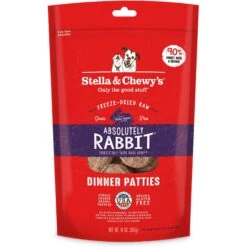 Stella & Chewy's Absolutely Rabbit Dinner Patties Freeze-Dried Raw Dog Food & Stella & Chewy's Dandy Lamb Dinner Patties Freeze-Dried Raw Dog Food -Cozy Paws 567366 PT5. AC SS1800 V1657659928