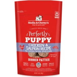 Stella & Chewy's Perfectly Puppy Chicken & Salmon Dinner Patties Freeze-Dried Raw Dog Food & Stella & Chewy's Perfectly Puppy Beef & Salmon Dinner Patties Freeze-Dried Raw Dog Food -Cozy Paws 567382 PT5. AC SS1800 V1657659930