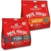 Stella & Chewy's Meal Mixers Purely Pork Freeze-Dried Raw Dog Food Topper & Stella & Chewy's Stella's Super Beef Meal Mixers Freeze-Dried Raw Dog Food Topper