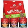 Stella & Chewy's Wild Red Variety Pack Grain-Free Wet Dog Food & Stella & Chewy's Duck Duck Goose Meal Mixers Freeze-Dried Raw Dog Food Topper