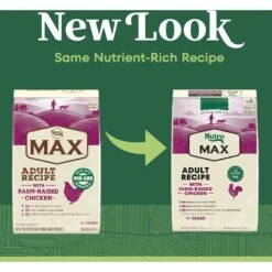Nutro Max Adult Farm-Raised Chicken Recipe Natural Dry Dog Food -Cozy Paws 569494 PT1. AC SS1800 V1702666586