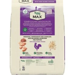 Nutro Max Puppy Farm-Raised Chicken Recipe Natural Dry Dog Food, 12-lb Bag -Cozy Paws 569574 PT2. AC SS1800 V1702666589