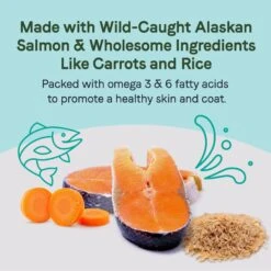 CANIDAE Sustain Bone Broth Toppers Premium Recipe With Wild-Caught Salmon Topper Dog Food, 5.5-oz Can, Case Of 12 -Cozy Paws 574902 PT2. AC SS1800 V1658206205