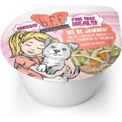 Weruva Best Fido Friend Fun Size Meals We Be Jammin' Wet Dog Food, 2.75-oz Cup, Case Of 12
