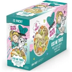 Weruva Best Fido Friend Fun Size Meals Kiss Me Thrice Wet Dog Food, 2.75-oz Cup, Case Of 12 -Cozy Paws 578270 PT1. AC SS1800 V1658180390