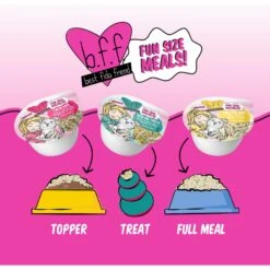 Weruva Best Fido Friend Fun Size Meals Kiss Me Thrice Wet Dog Food, 2.75-oz Cup, Case Of 12 -Cozy Paws 578270 PT4. AC SS1800 V1658187742