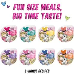 Weruva Best Fido Friend Fun Size Meals Wanna Be Withya Wet Dog Food, 2.75-oz Cup, Case Of 12 -Cozy Paws 578286 PT4. AC SS1800 V1694458830