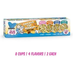 Weruva Best Fido Friend Fun Size Meals Chicken Cup Hookup Variety Pack Wet Dog Food, 2.75-oz Cup, Case Of 8 -Cozy Paws 578334 PT1. AC SS1800 V1694455092