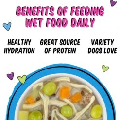 Weruva Best Fido Friend Fun Size Meals Chicken Cup Hookup Variety Pack Wet Dog Food, 2.75-oz Cup, Case Of 8 -Cozy Paws 578334 PT3. AC SS1800 V1694457275