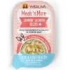 Weruva Meals 'n More Natural Wet Dog Food, Jammin' Salmon Plus Skin & Coat Health, 3.5-oz Cup, 12 Count -Cozy Paws 578398 MAIN. AC SS1800 V1695755382